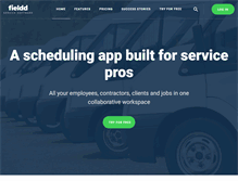 Tablet Screenshot of fieldd.com